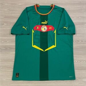 Puma 202/23 Senegal National Team Away Soccer Jersey Green Men’s Size Large